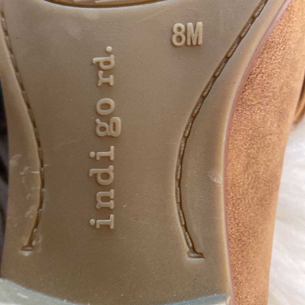Indigo Women's Tan Loafers size 8 BNWOT color tan see all photos - Picture 8 of 12